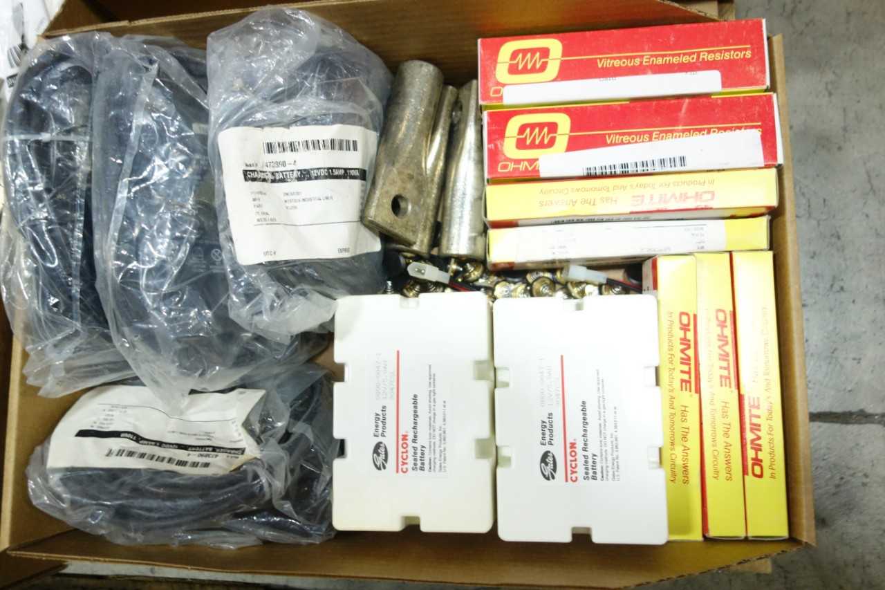 6 PALLETS OF ASSORTED ELECTRICAL - ELECTRICAL COMPONENTS
