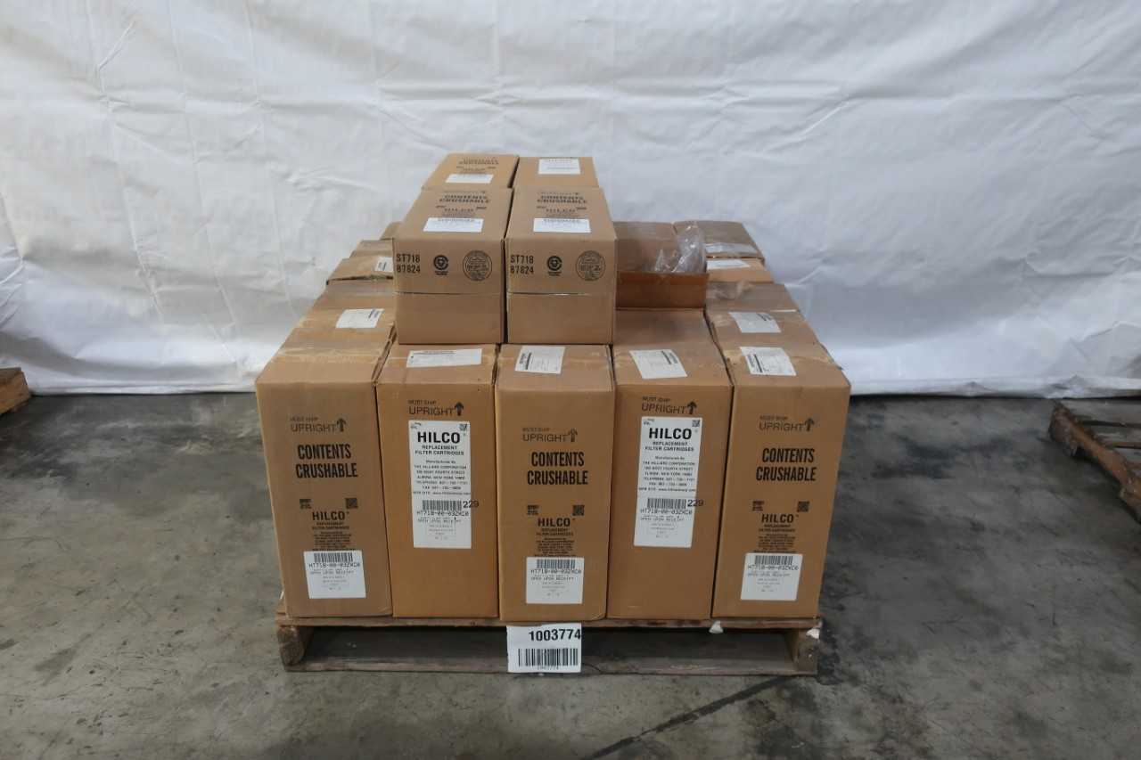 LOT OF 34 HILCO HT718-00-03ZXC0 HYDRAULIC FILTER ELEMENTS - PNEUMATIC FILTER ELEMENTS