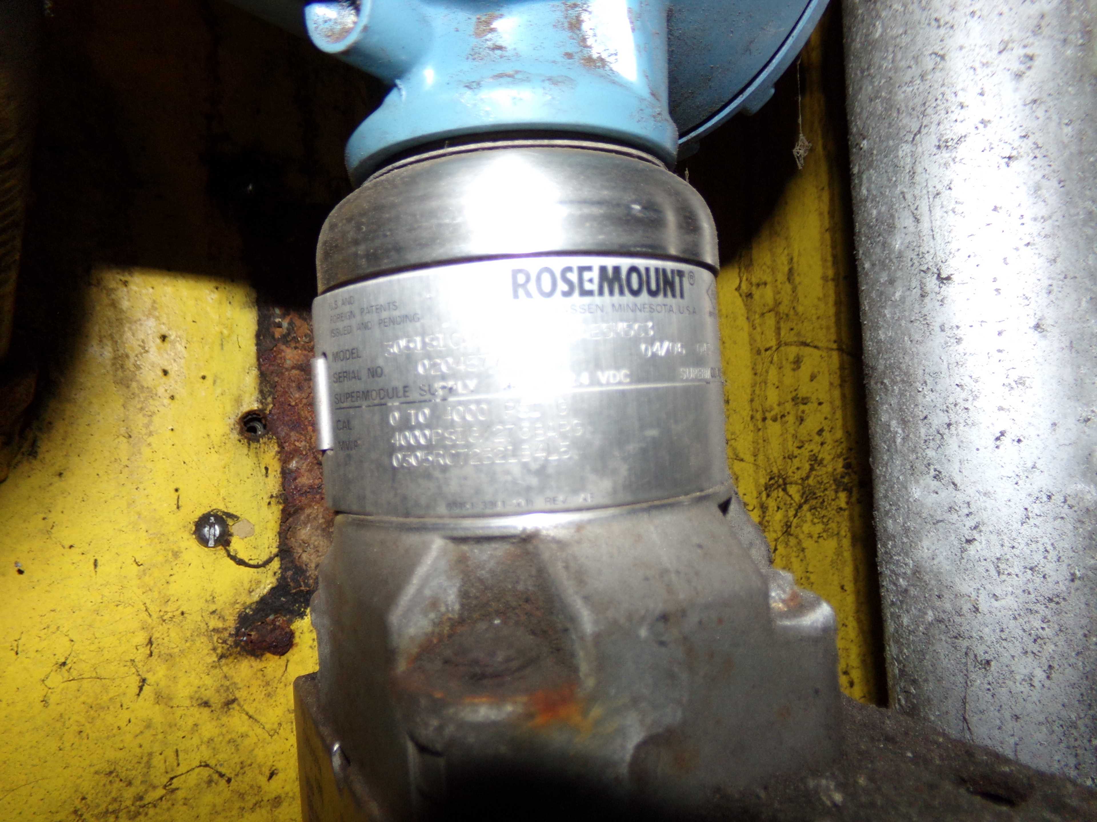 2006 ROSEMOUNT 3051S1CA4A2A11A1AE5M5C3 TRANSMITTER - INSTRUMENTATION