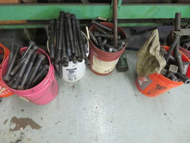 Many many buckets of die making bolts, etc...one lot, maybe 20 or more - MISCELLANEOUS