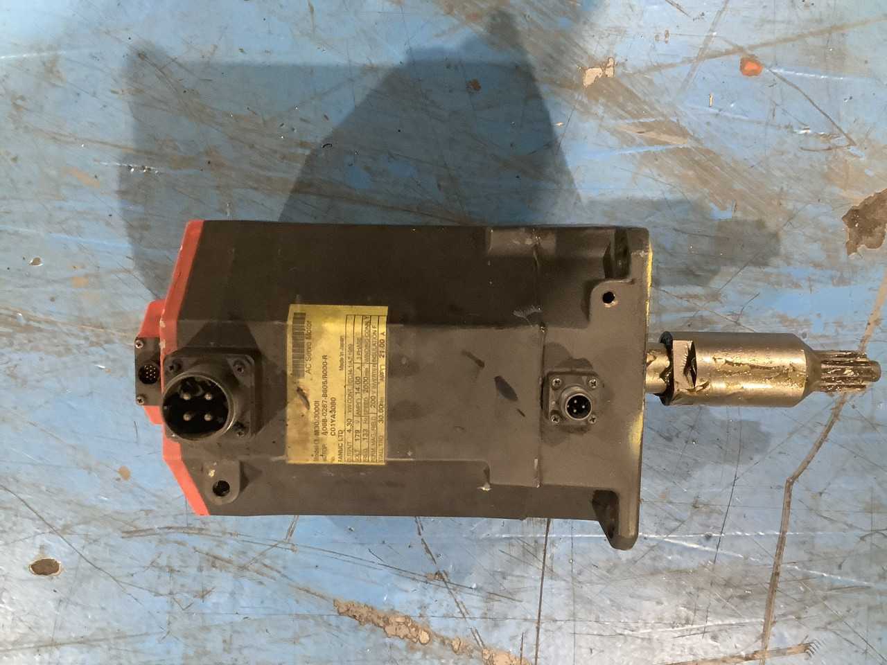Lot of 1 Fanuc M30/3000I Servo Motor - SERVO