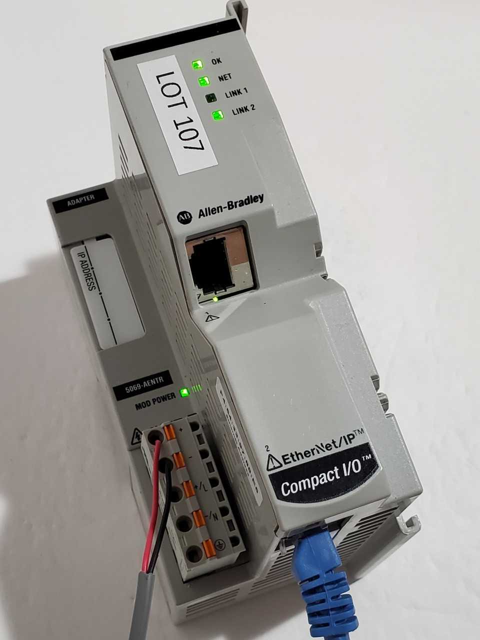 Allen Bradley Compact 5000 5069-AENTR - AUTOMATION & CONTROLS