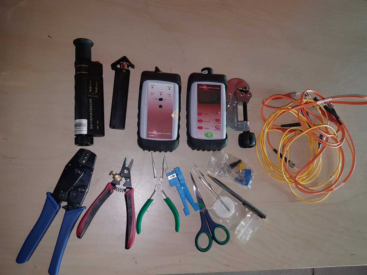 FIBER OPTIC CALIBRATION KIT - ELECTRICAL COMPONENTS FIBER OPTIC CALIBRATION KIT - ELECTRICAL COMPONENTS