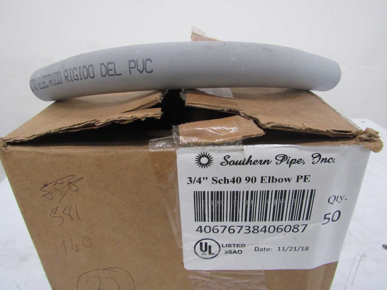 Quantity of 32x SCH40-90 Electrical Conduit/Fittings - ELECTRICAL COMPONENTS