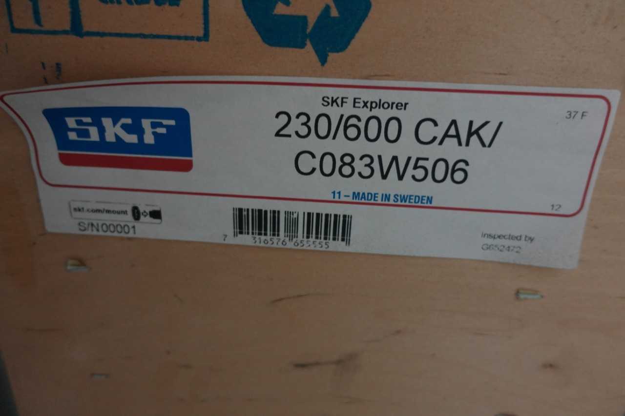 SKF 230/600 CAK - C083W506 ROLLER BEARING - BEARINGS