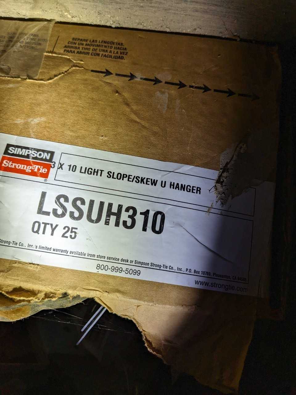 Contents of container - Nails, Screws, Fasteners, Hangers etc - MISCELLANEOUS