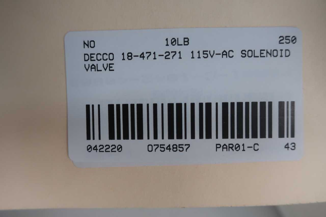 SPX 8579 2 POSITION 3-WAY 115V-AC SOLENOID VALVE - SOLENOID VALVE