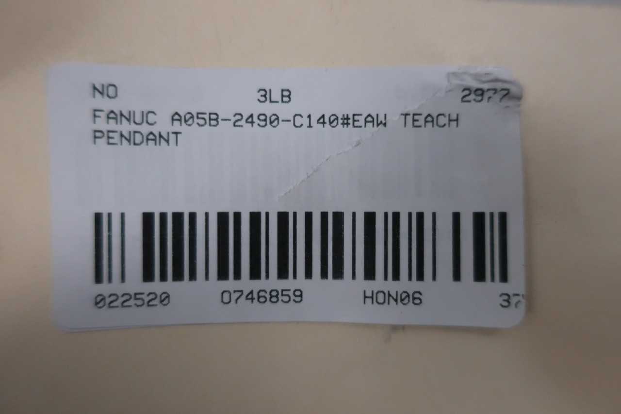 FANUC A05B-2490-C140#EAW TEACH PENDANT - INDUSTRIAL ROBOTS