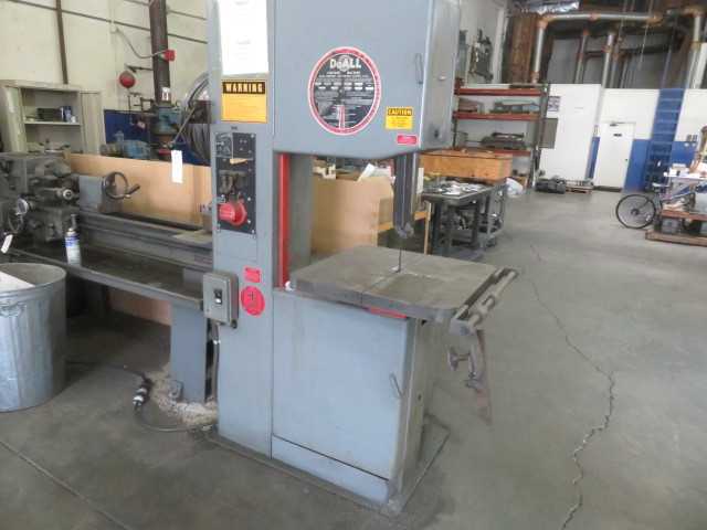 Do All Vertical Band Saw, model 2013-V - MISCELLANEOUS