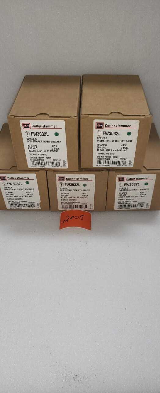 NEW SURPLUS BREAKERS - CIRCUIT BREAKERS