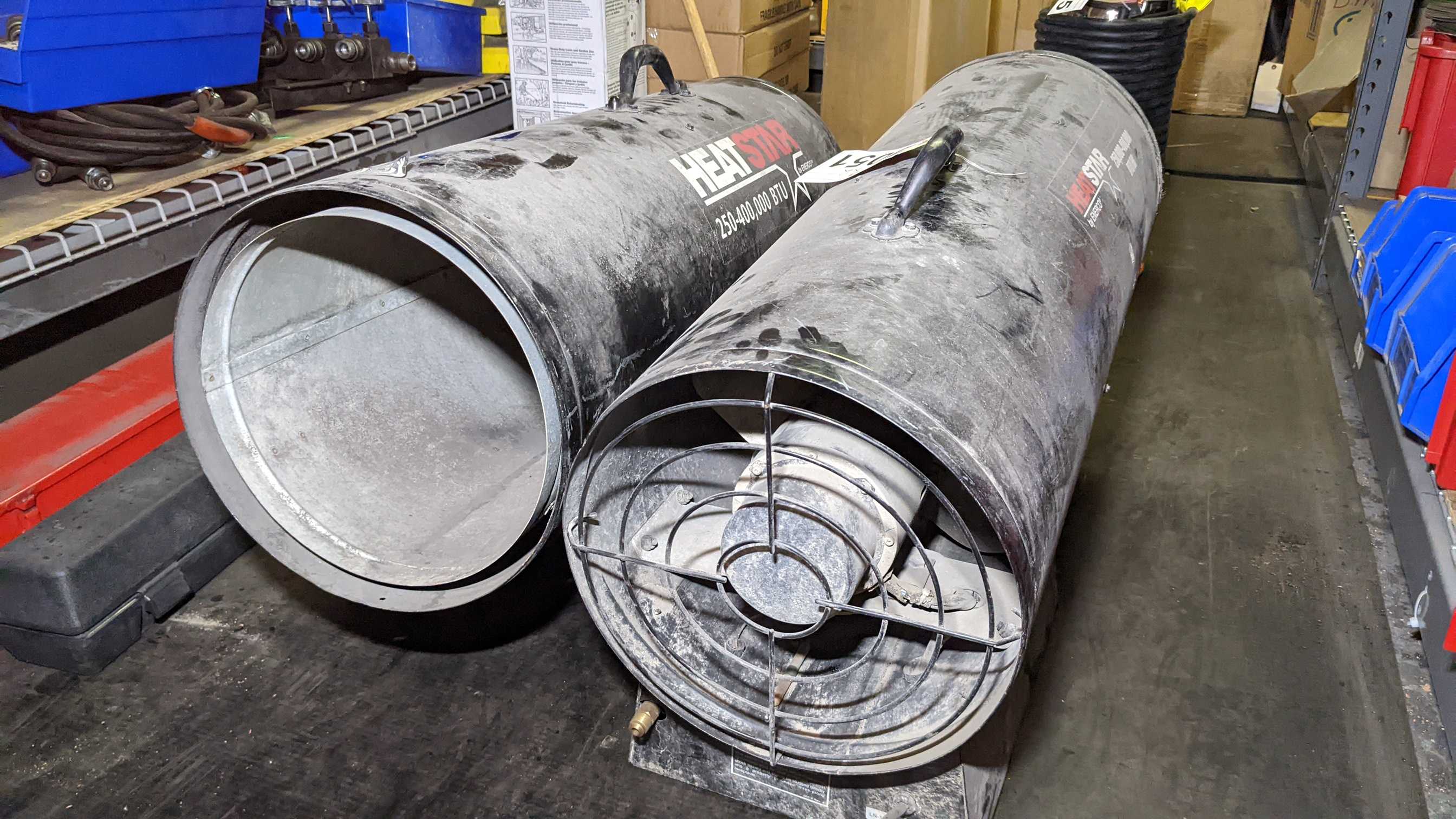 LOT OF 2 HEATSTAR HEATERS - INDUSTRIAL PARTS
