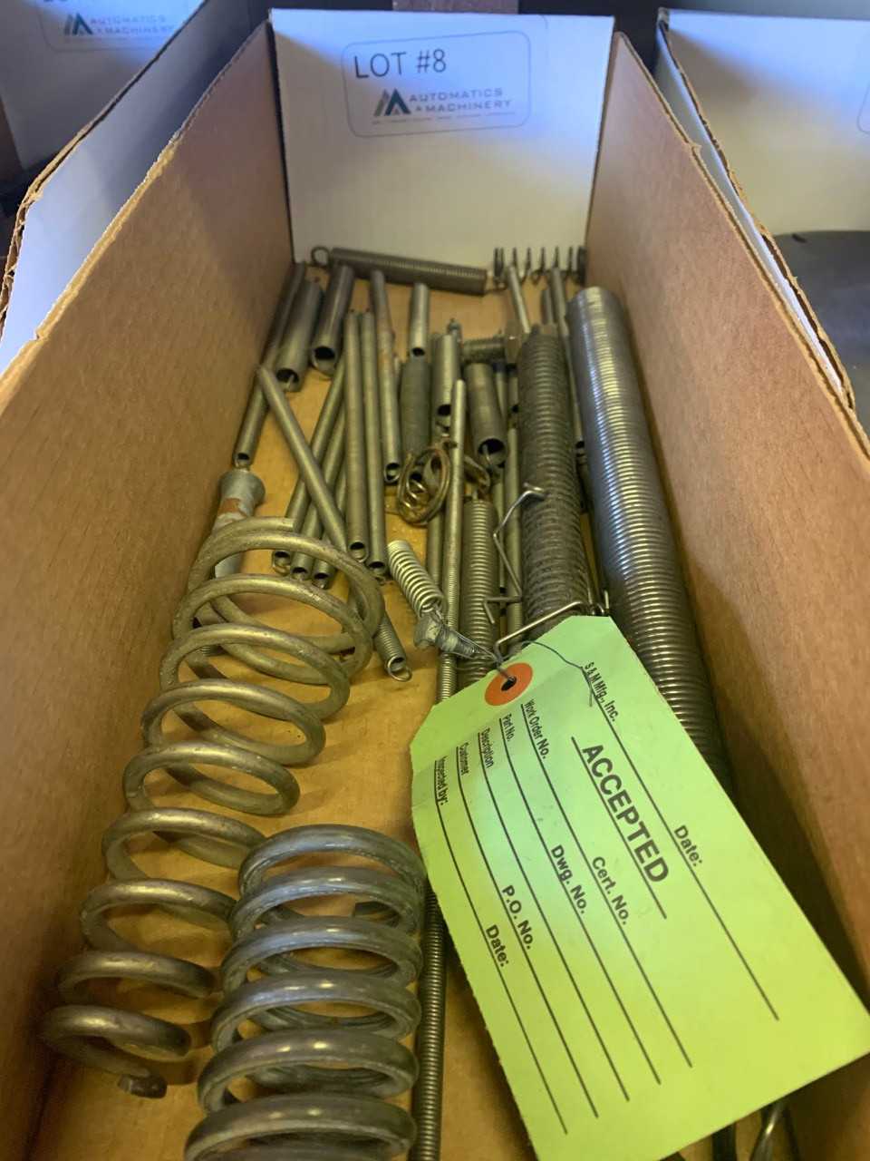 Miscellaneous Springs - PLANT & FACILITY EQUIPMENT