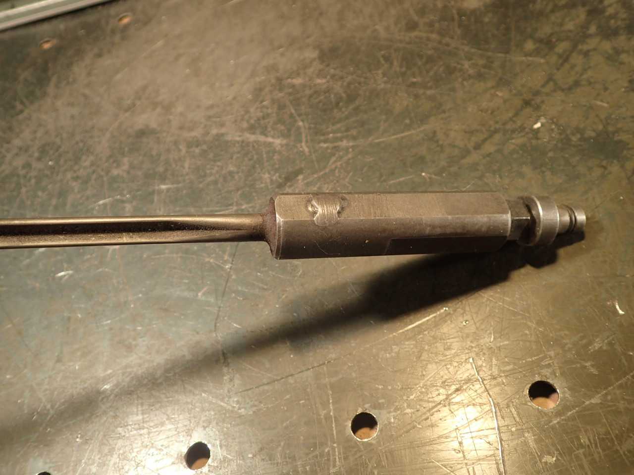 Hyper Tool .3390" "R" x 28" OAL Coolant Fed Deep Hole Gun Drill: Carbide Tipped - MACHINING ACCESSORIES & TOOLING