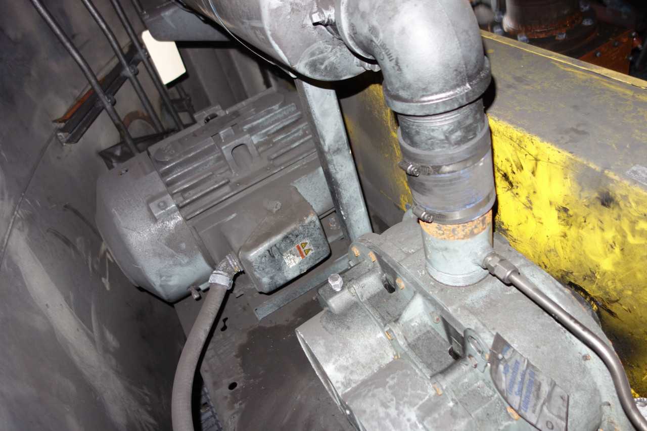 ROOTS 65 U-RAI BLOWER SKID WITH 25HP MOTOR AND SILENCER - ELECTRIC MOTORS
