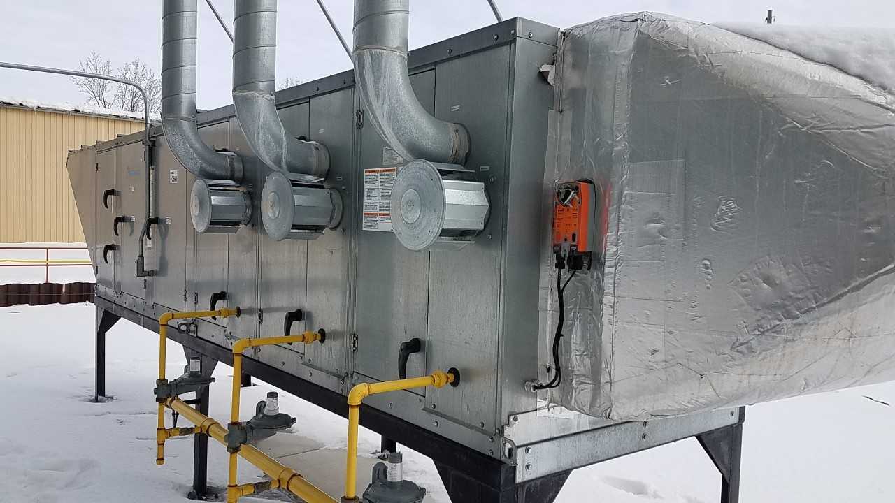 GREENHECK PVF H PVF350H IGX-118-H32-HZ INDIRECT GAS FIRED DUCT FURNACE UNIT 350,000BTU/HR - PLANT & FACILITY