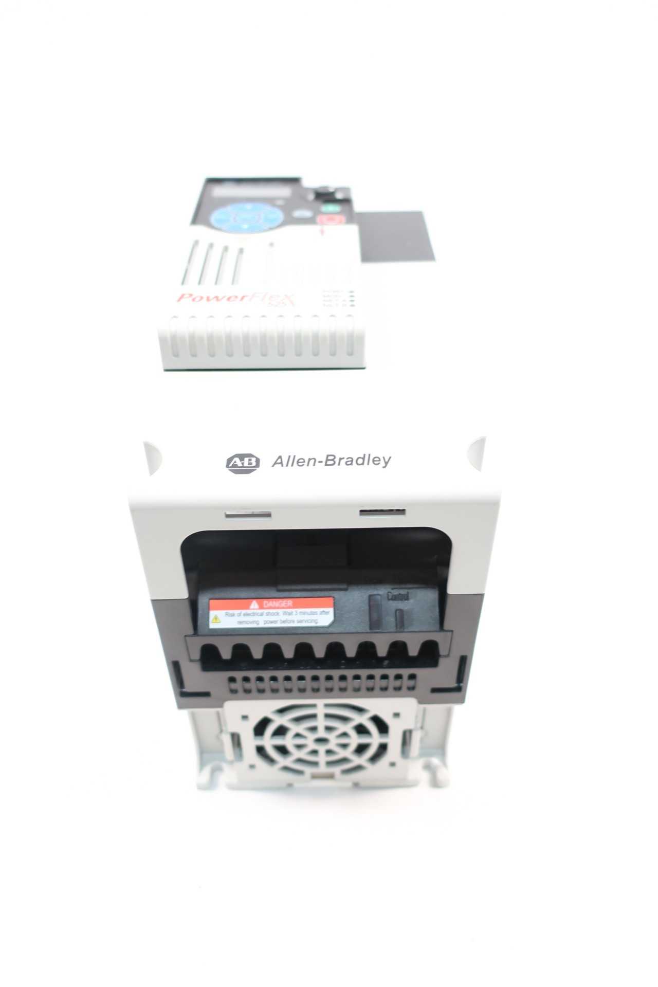 ALLEN BRADLEY 25B-E012N104 POWERFLEX 525 460-600V-AC 0-600HZ 0-575V-AC 10HP AC VFD DRIVE - MOTOR DRIVES