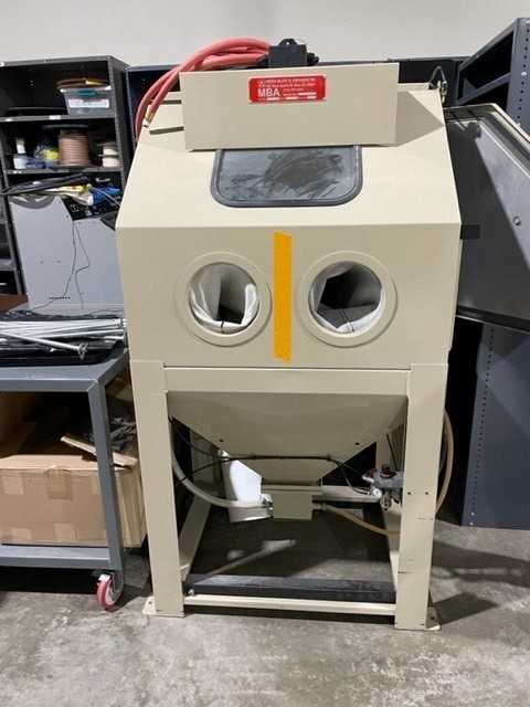 MediaBlast USA Made Abrasive Sand Blast Cabinet (2491136) FWB - MACHINE TOOLING