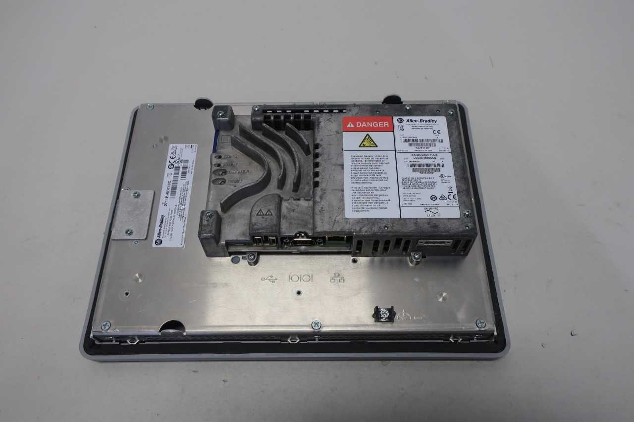 ALLEN BRADLEY 2711P-T10C4A8 PANELVIEW PLUS 1000 DISPLAY PANEL - HMIS & DISPLAYS