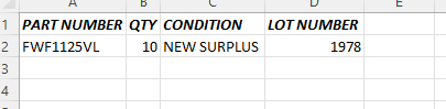 NEW SURPLUS BREAKER - MISCELLANEOUS