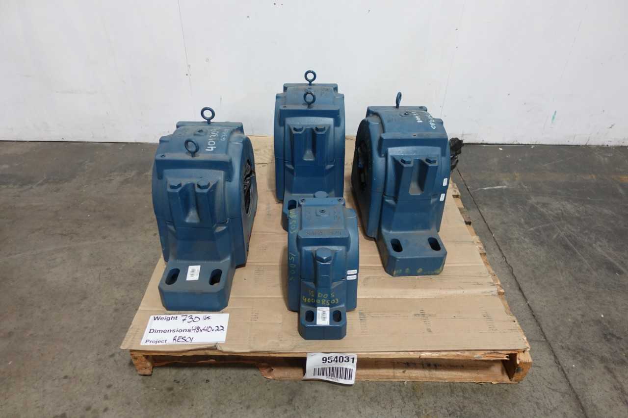 LOT OF 4 SKF SPLIT CASE PILLOW BLOCK BEARING HOUSINGS - BEARINGS