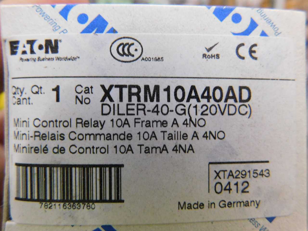 Lot of 80 Control Relays - AUTOMATION & CONTROLS
