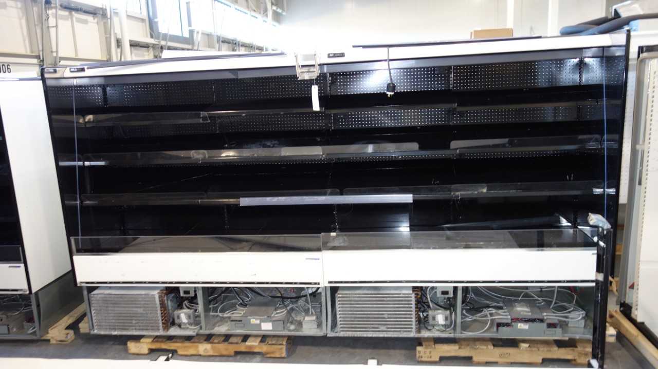 HILLPHOENIX C000088671PF6S 956H SELF-CONTAINED 4 DECK COMMERCIAL REFRIGERATOR FREEZER 208V-AC - 