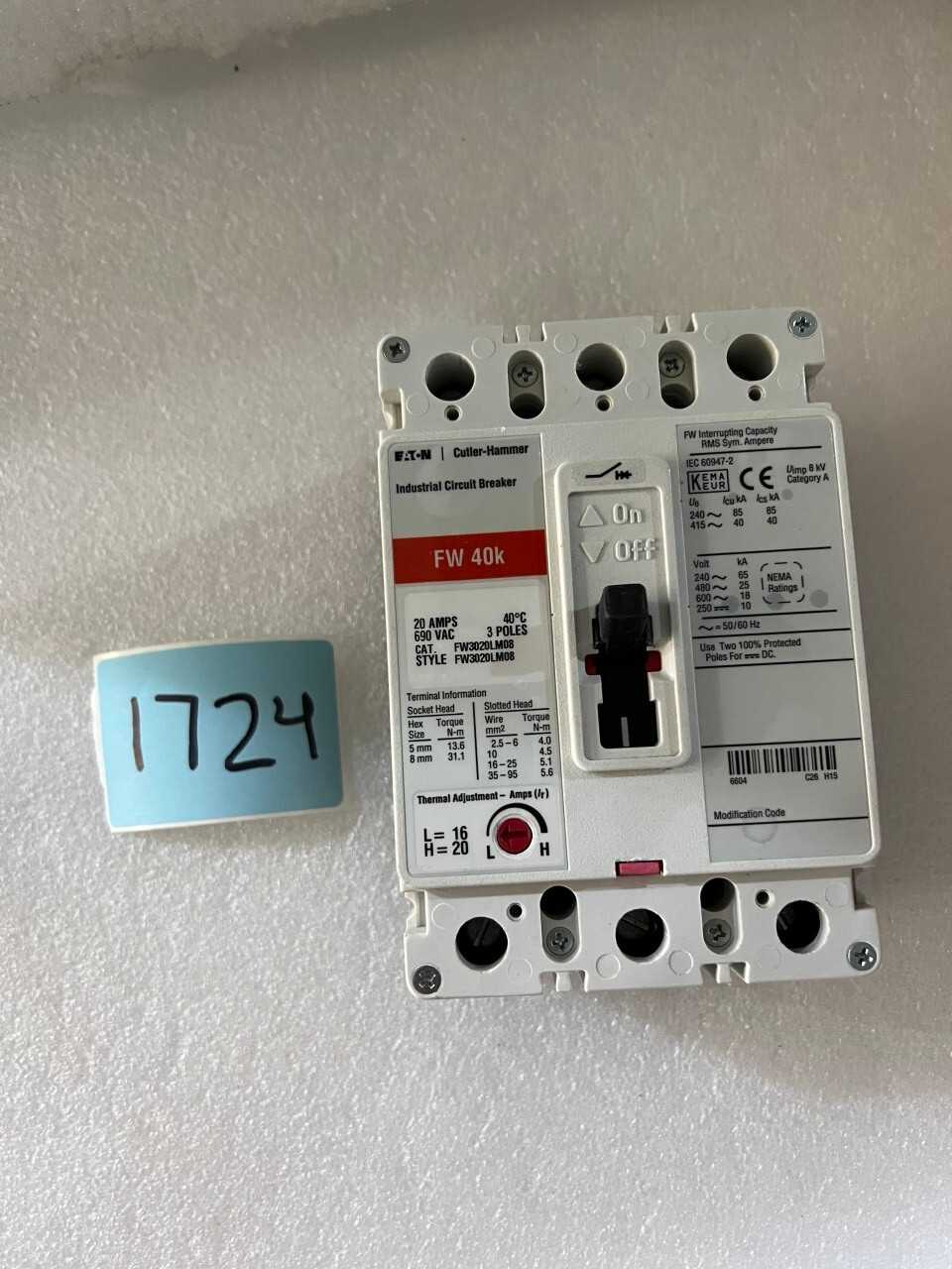 CIRCUIT BREAKER - CIRCUIT BREAKERS