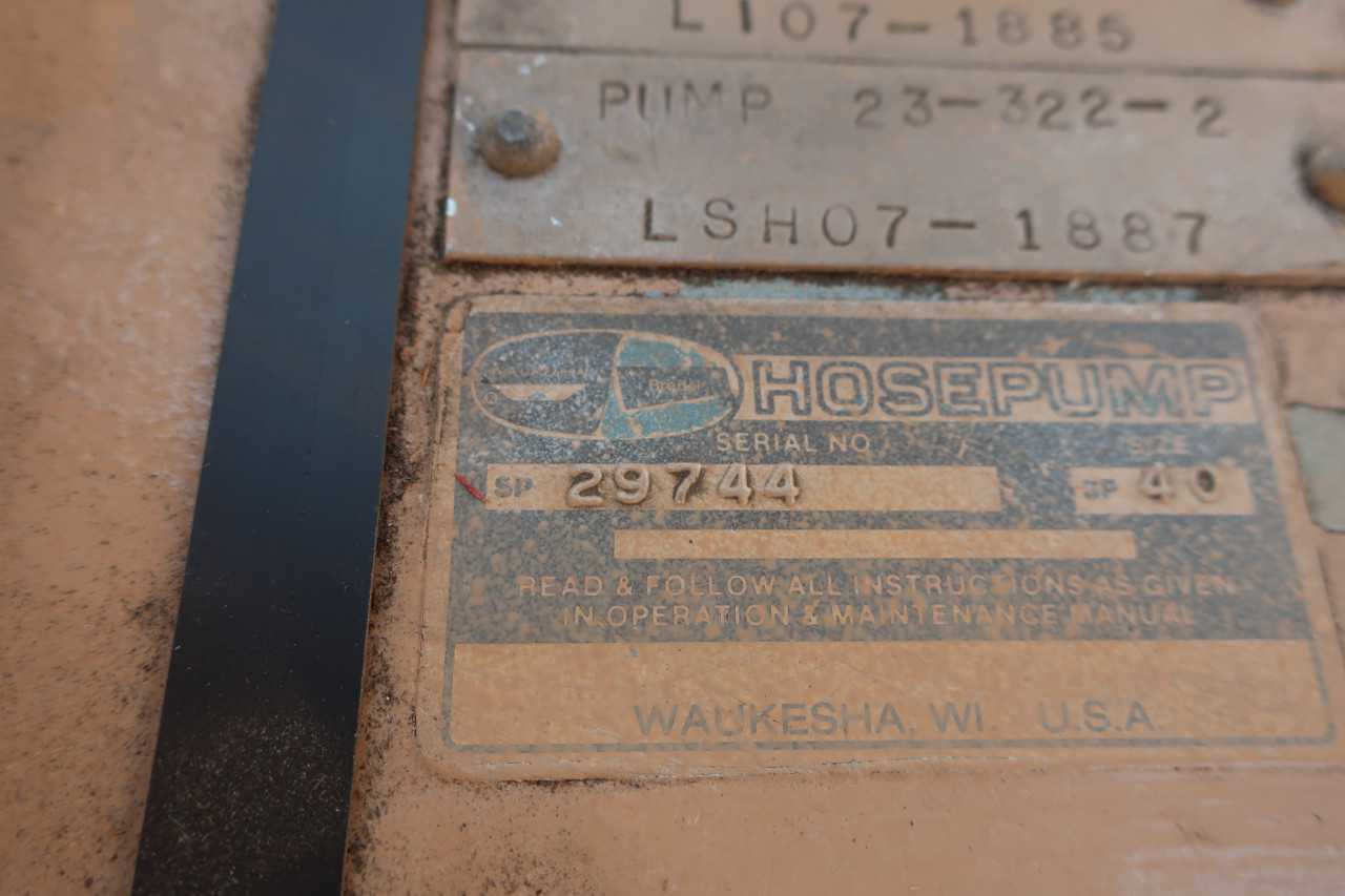 HOSEPUMP 23-322-2 SIZE 40 - PUMPS