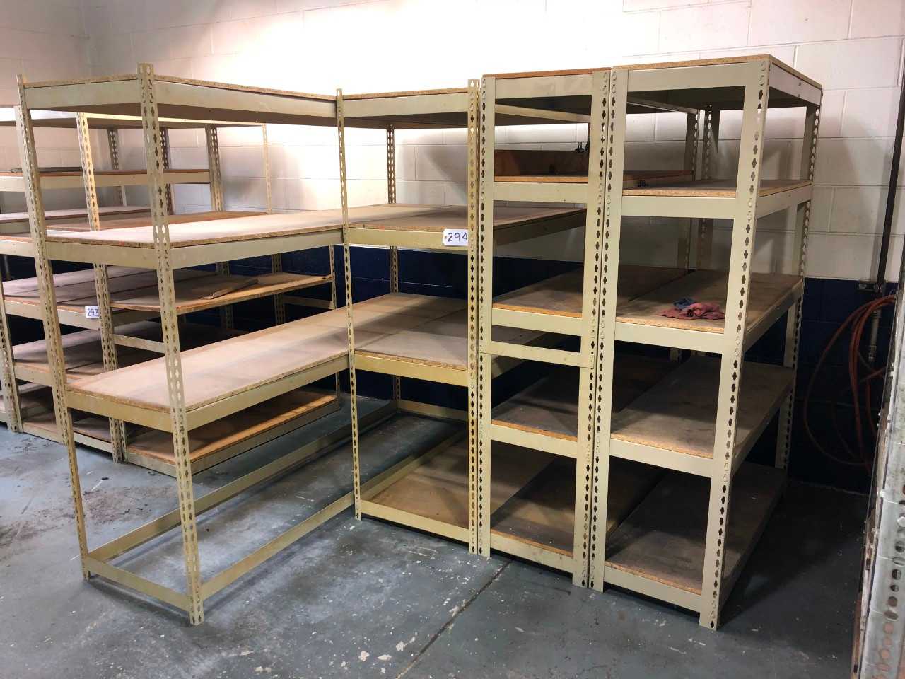 Lot of 4 Shelves - ELECTRIC POWER TOOLS