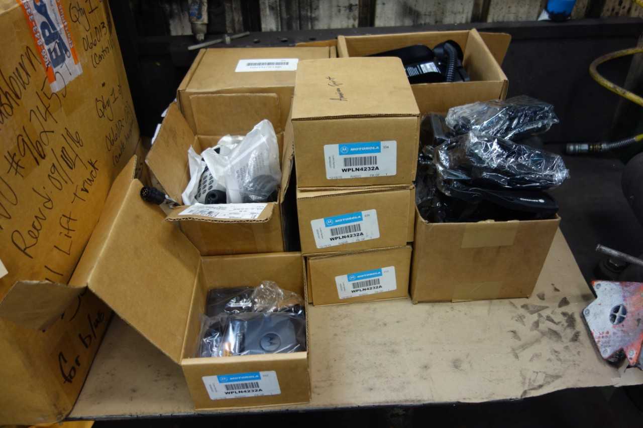 LOT OF MOTOROLA RADIOS & TRANSCEIVERS - ELECTRIC POWER TOOLS