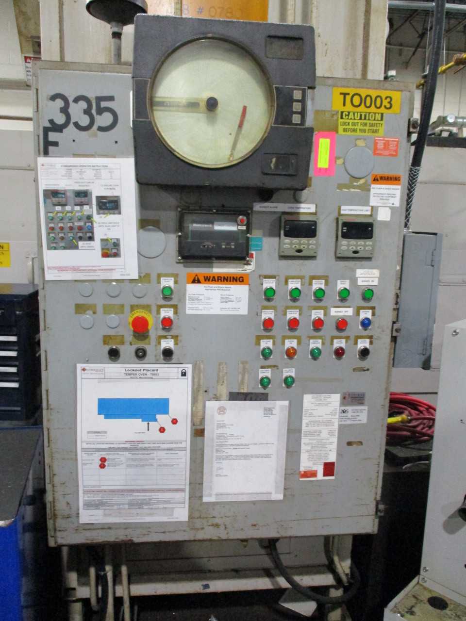 Incinco Gas Fired Temper Oven - MACHINE TOOLING