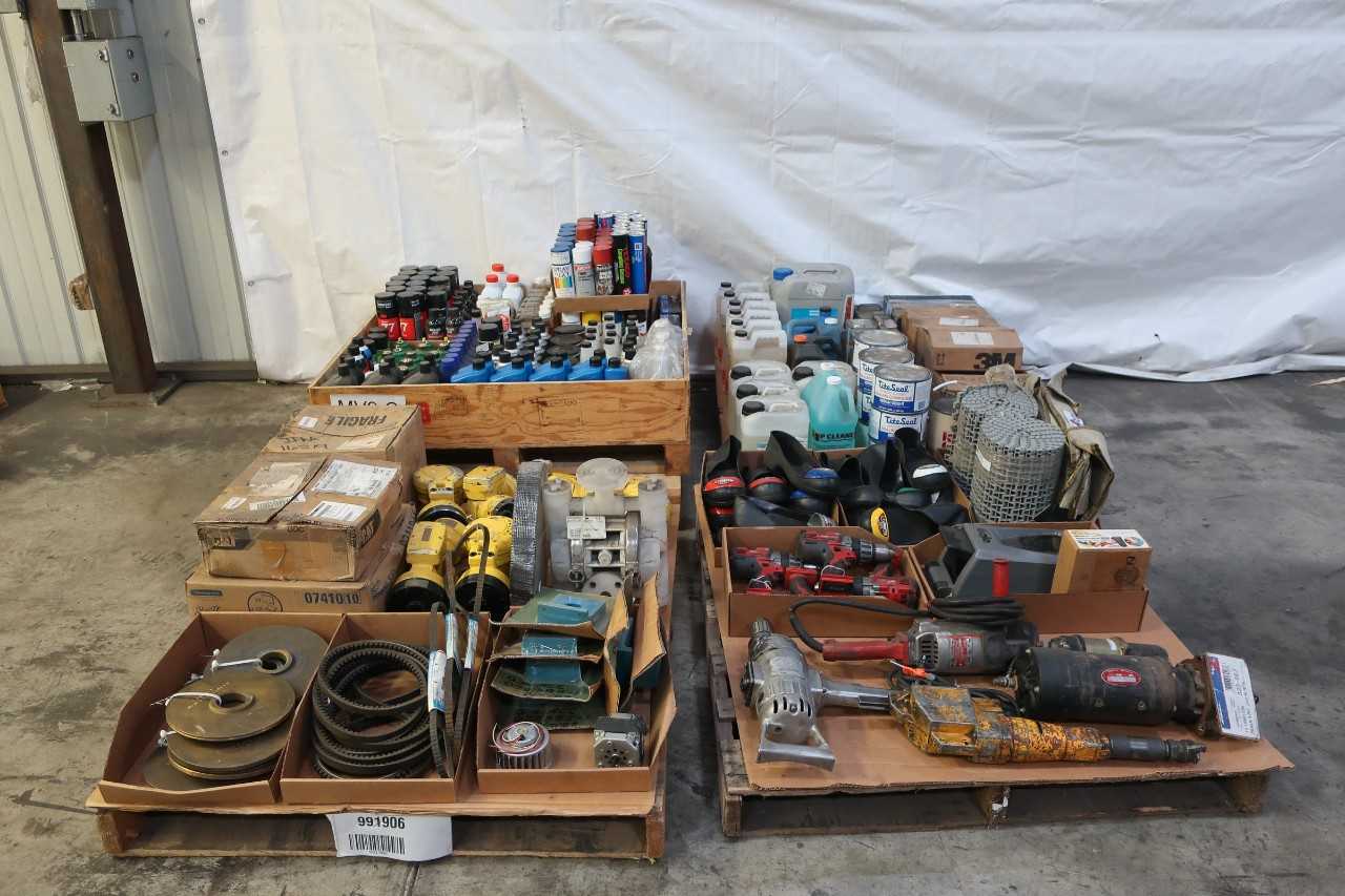 4 PALLETS OF ASSORTED MRO - INDUSTRIAL PARTS