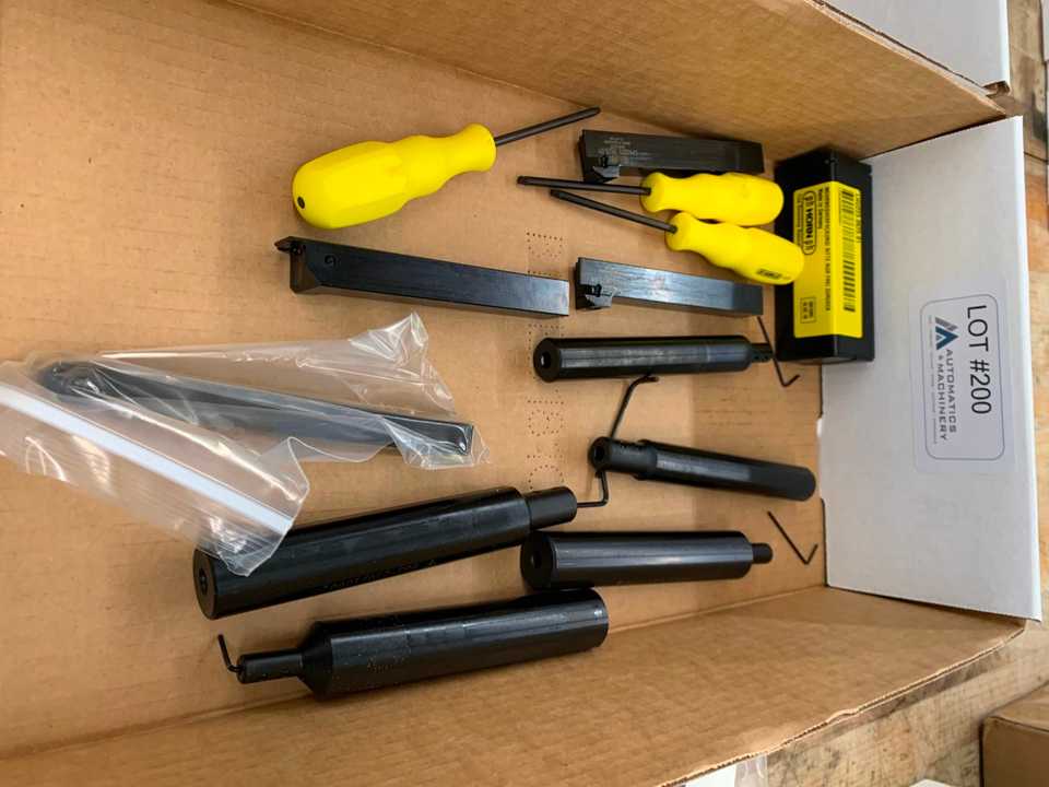 Swiss type turning tool & ID tool holders - ELECTRIC POWER TOOLS
