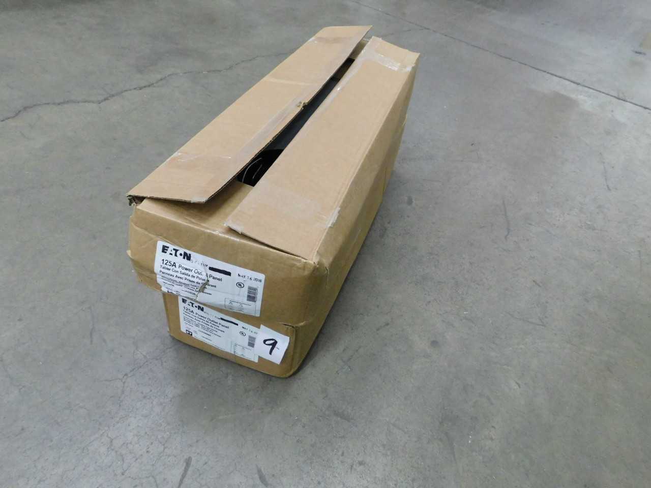 Lot of 2 Power Outlet Panels - ELECTRICAL COMPONENTS