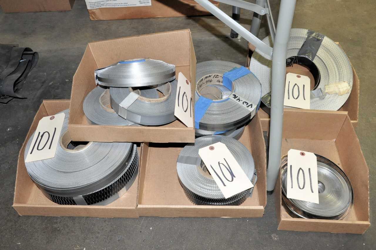 Lot Roll Metal Materials in 5 Boxes - ELECTRIC POWER TOOLS