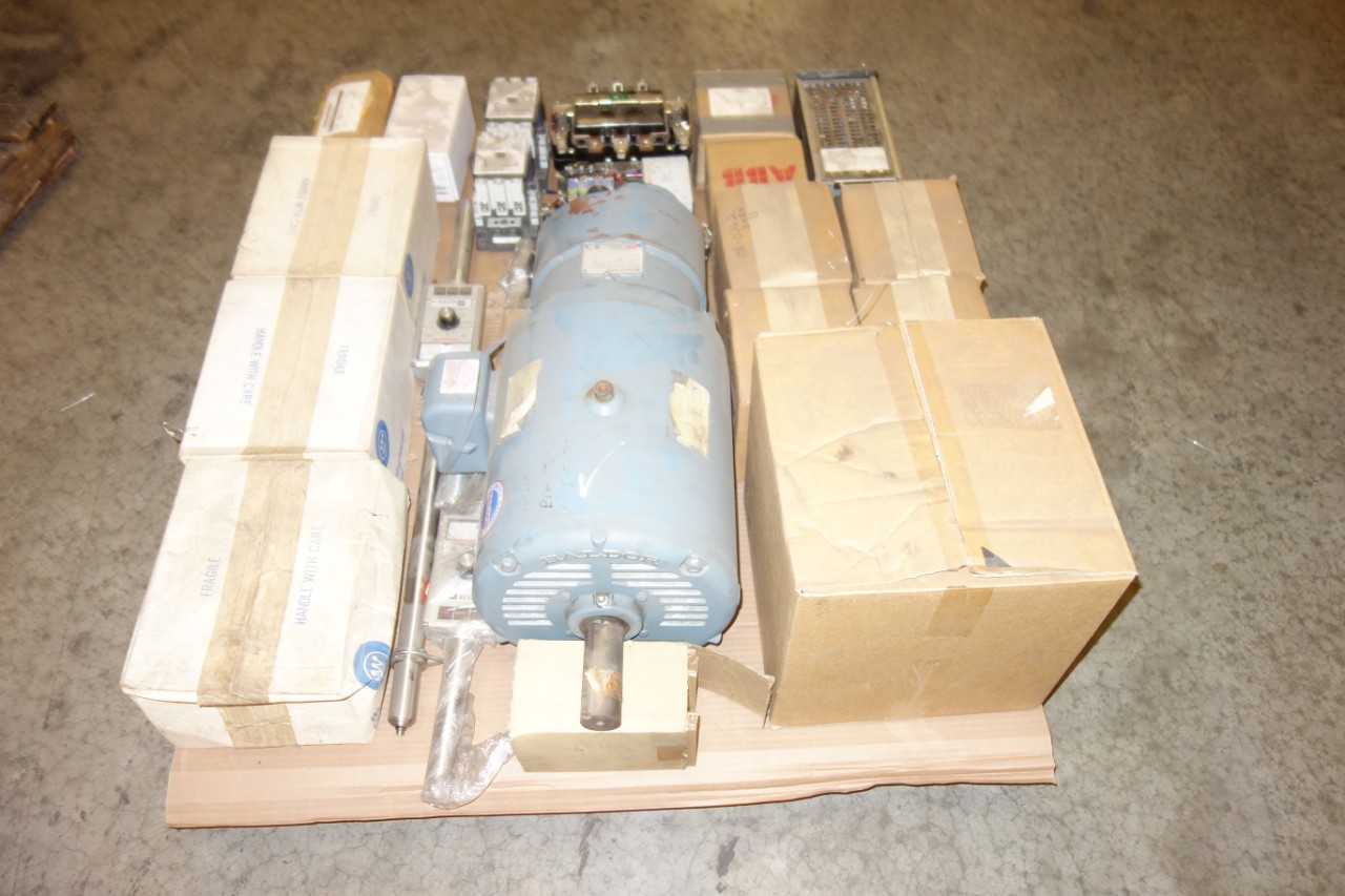 1 PALLET OF ASSORTED AC MOTOR, CIRCUIT BREAKERS, CONTACTORS - CIRCUIT BREAKERS
