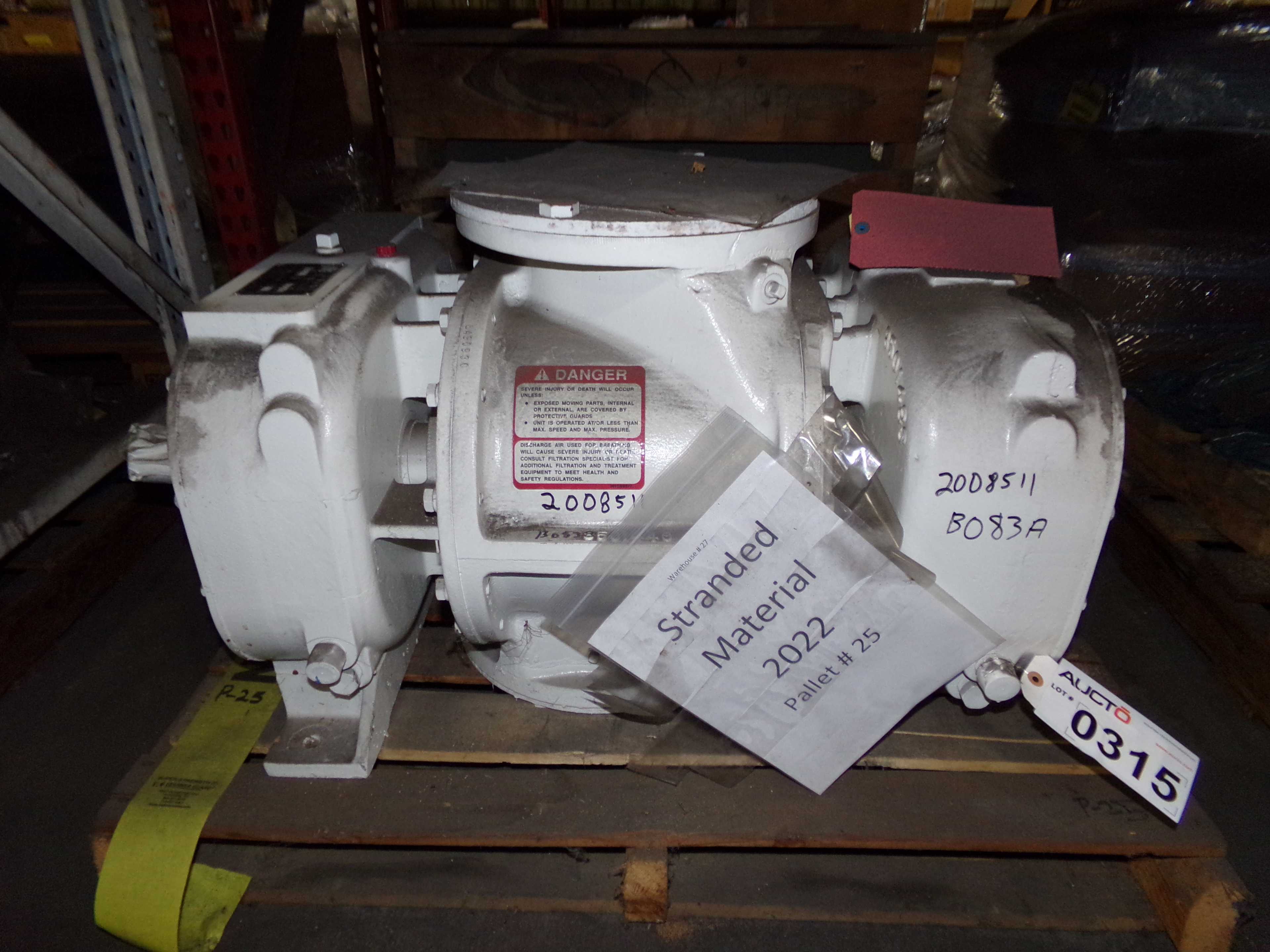 2016 GARDNER DENVER 7CDL11R CYCLOBLOWER - BLOWER FAN