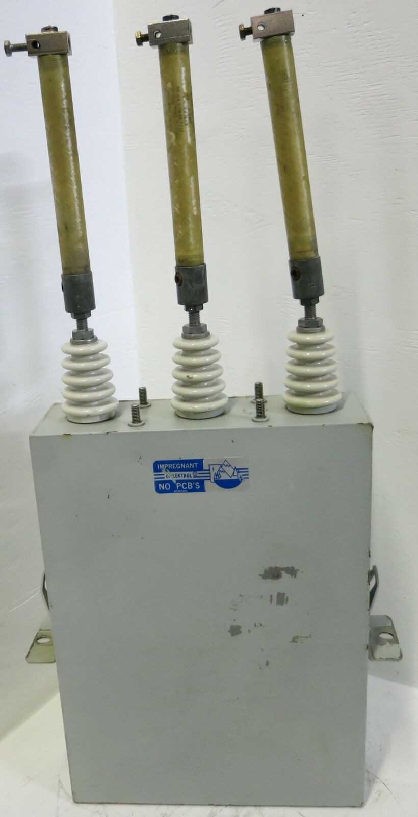 Lot of Two 100 KVAR General Electric Capacitors - CAPACITORS