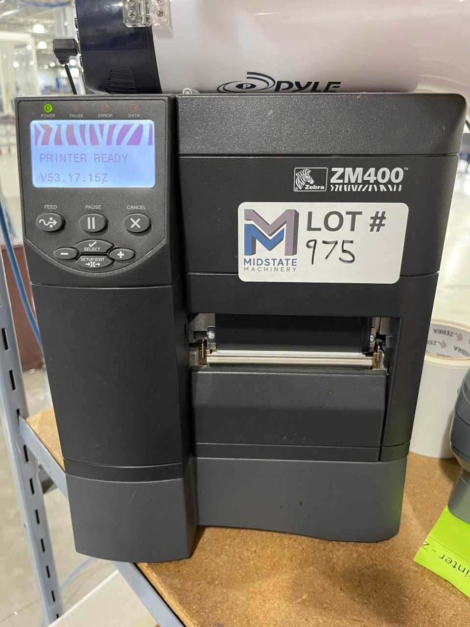 Zebra ZM400 Label Printer - MISCELLANEOUS