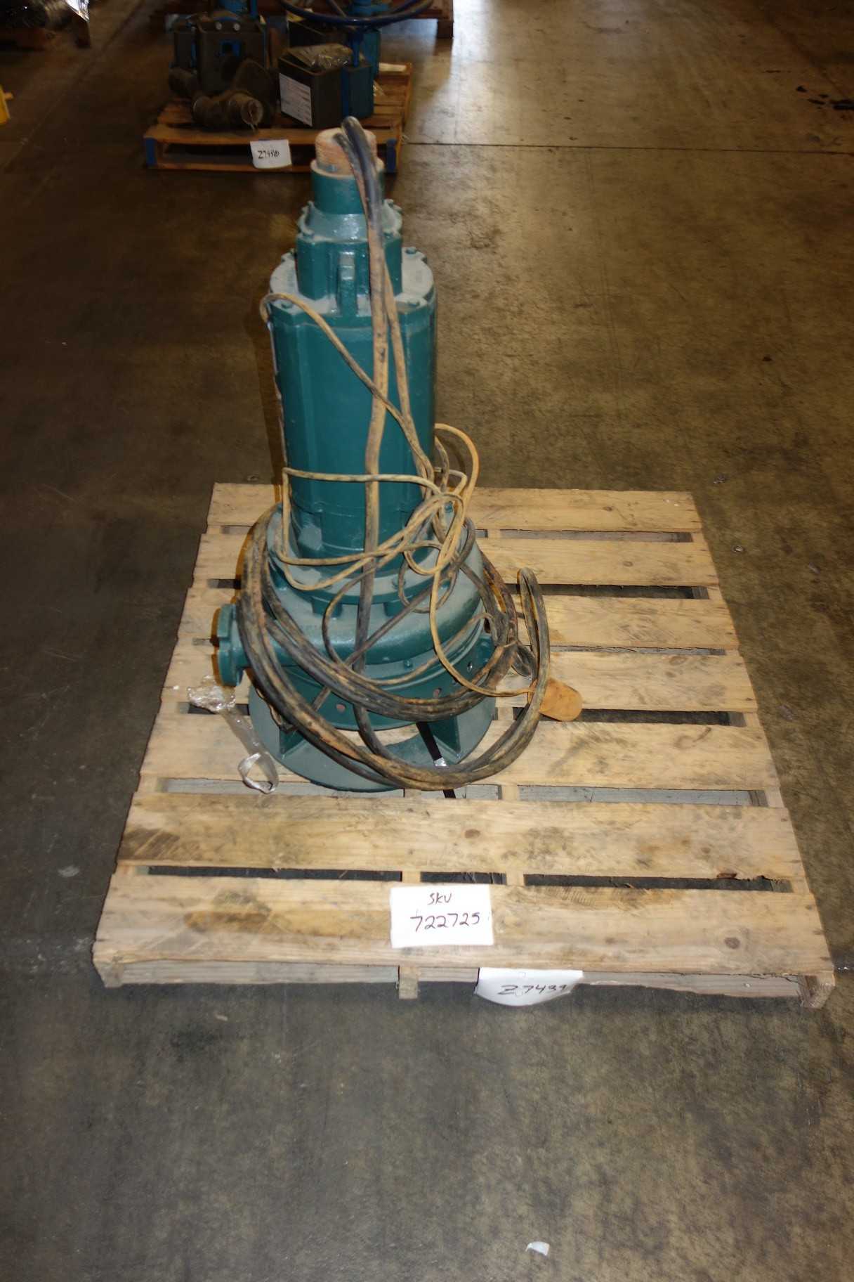 NAGLE PUMPS CENTRIGUFAL PUMP 1-1/2IN 40GPM 7.5HP 1770RPM - PUMPS
