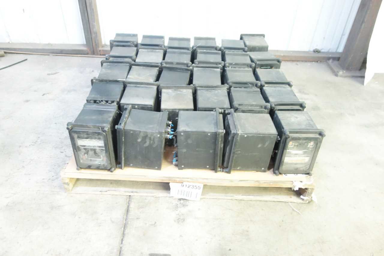 PALLET OF GENERAL ELECTRIC OVERCURRENT RELAYS - ELECTRICAL COMPONENTS