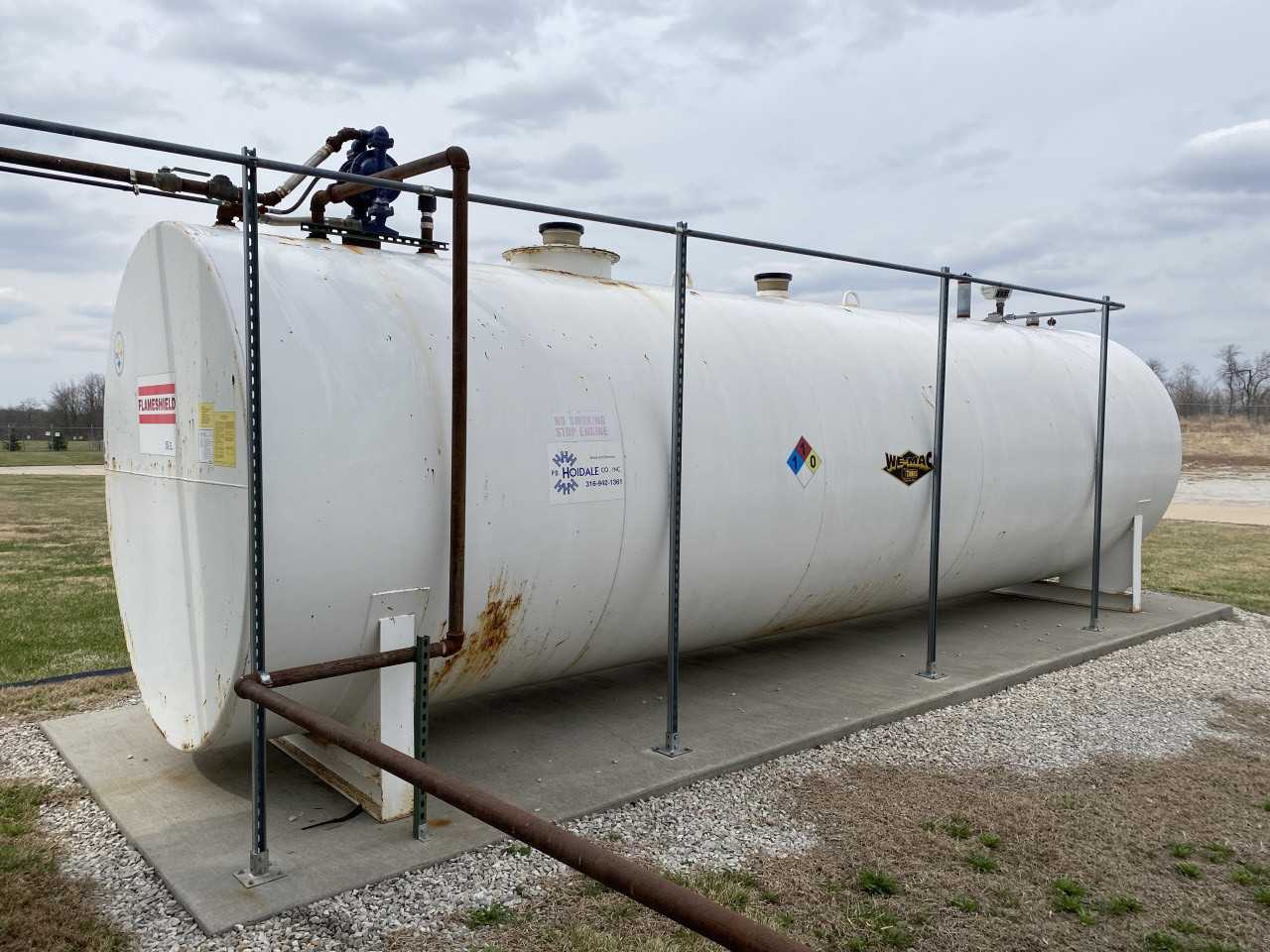 Wemac Petroleum Tank 10,000 Gallon - PROCESS EQUIPMENT