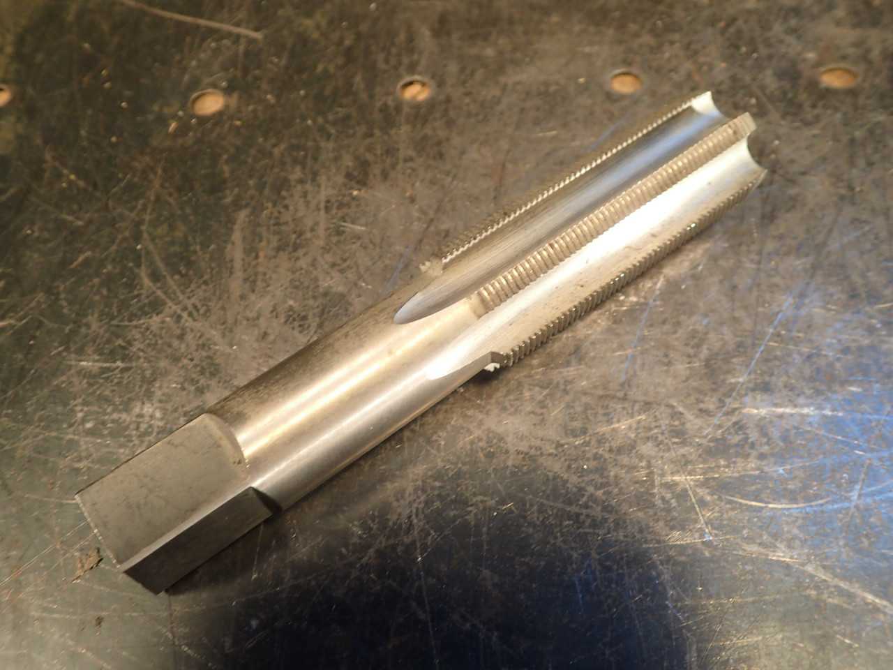 Regal Beloit 1" -20 NEF LH Hand Thread Tap: 6-Flute, 2-1/2" Long Flutes, GH3 USA - HOLEMAKING TOOLS