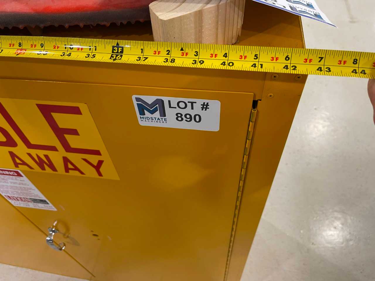 Fire cabinet No Contents - TOOL STORAGE