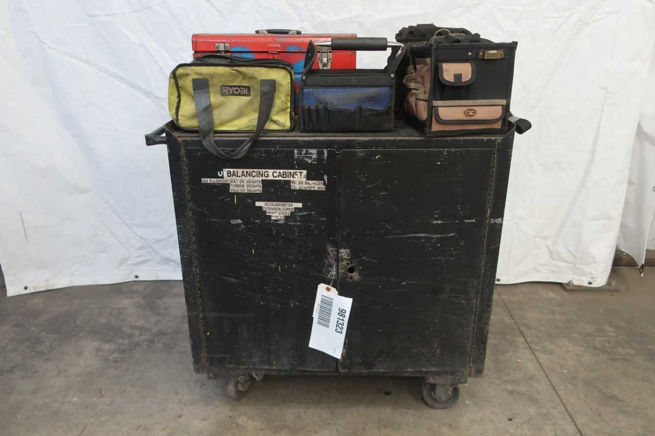 1 ,2 SHELF TOOL CABINET - TOOL STORAGE