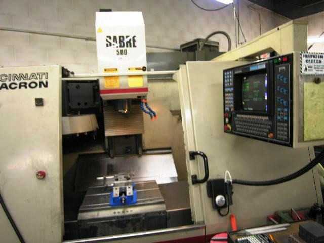 Cincinnati Sabre 500 VMC - CNC MACHINING CENTERS