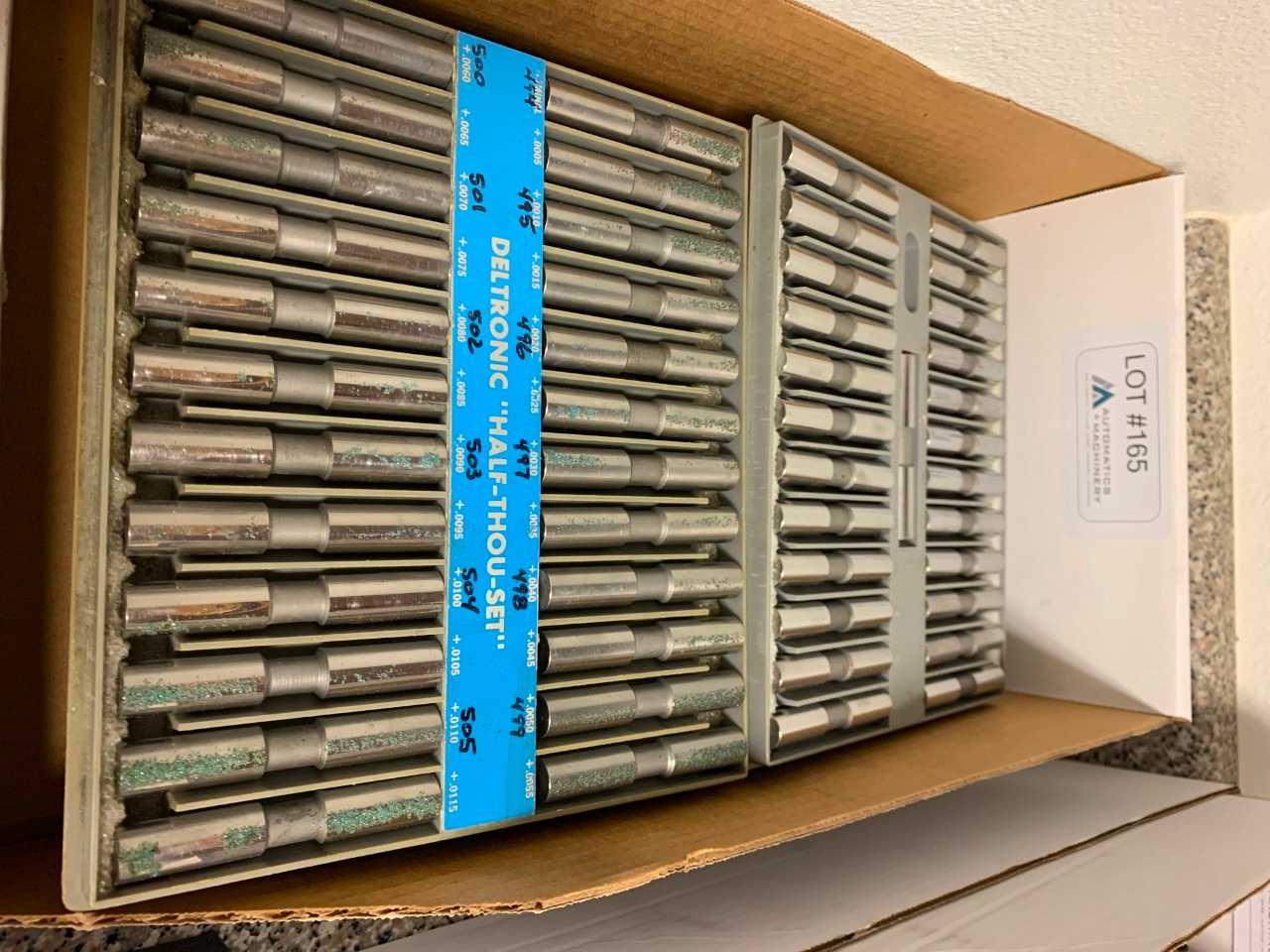 Deltronic Pin Gage Sets - PROCESS EQUIPMENT