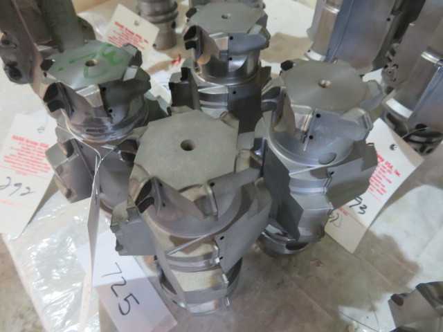 4	HSK63A Integral Diamond Tipped Tool Holder  LOT - MISCELLANEOUS