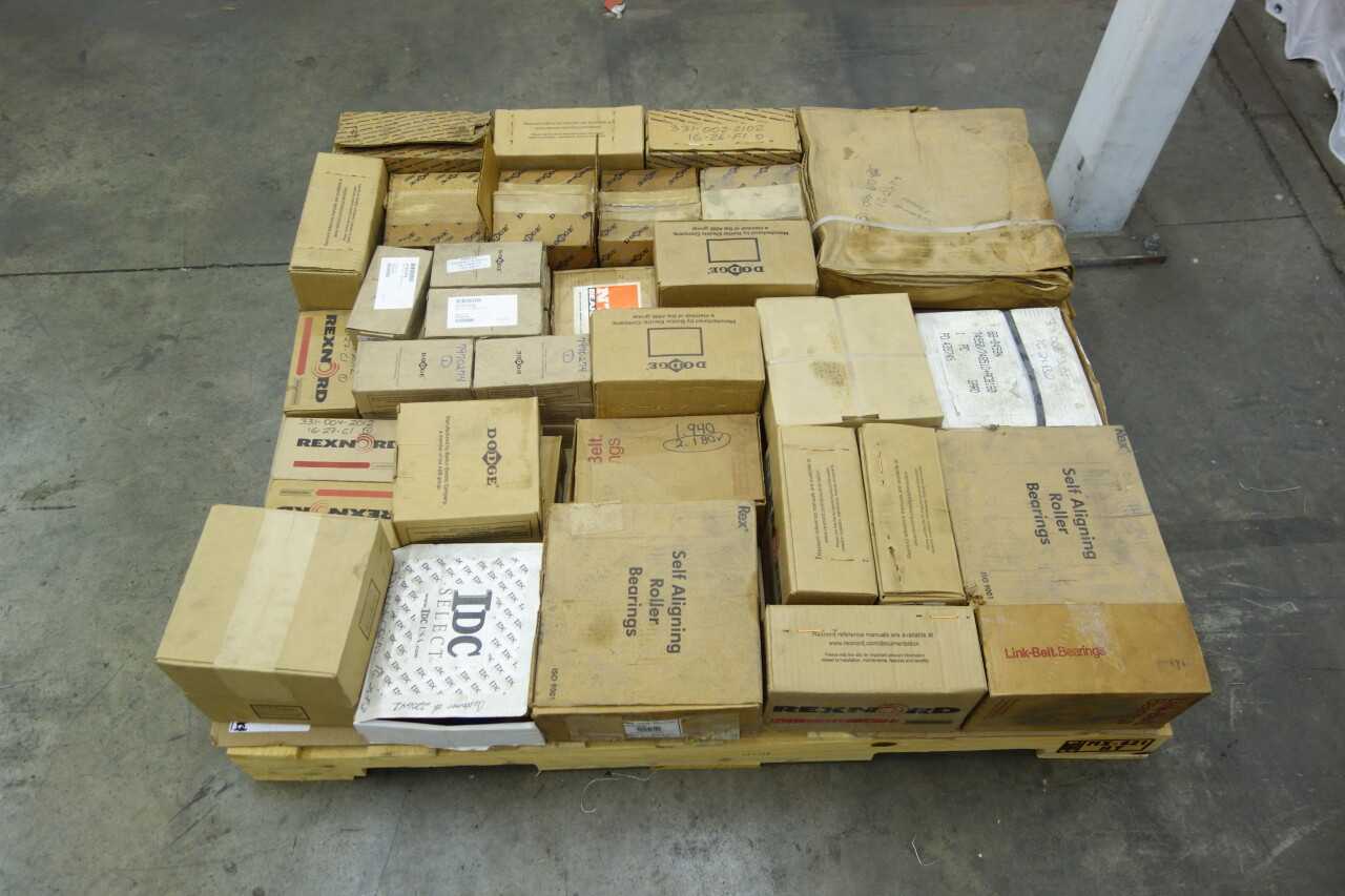 PALLET OF ASSORTED BEARINGS - BEARINGS