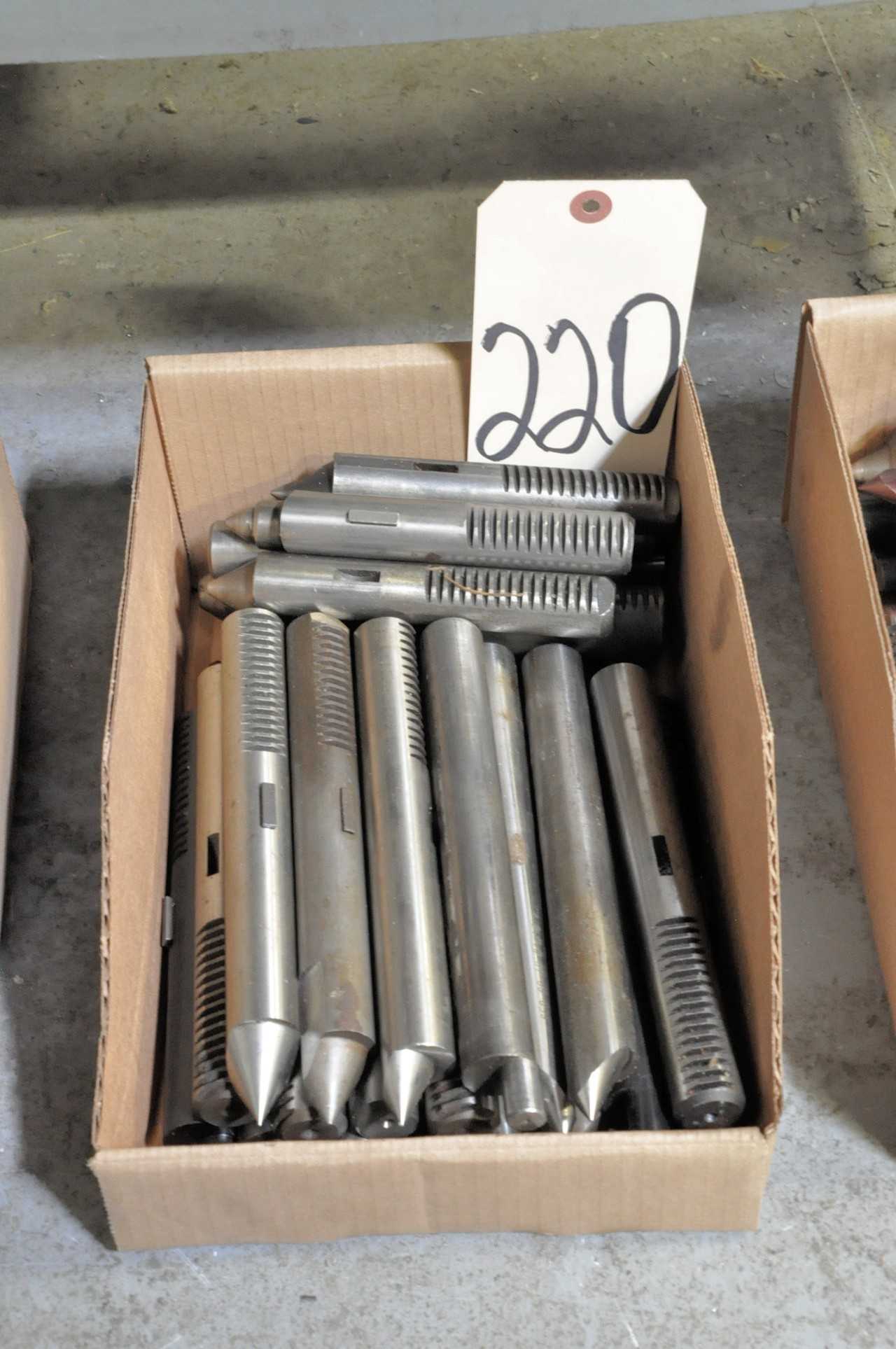 Lot-Tail Stock Centers in (1) Box - MACHINING ACCESSORIES & TOOLING